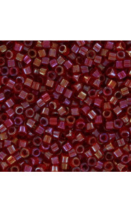 Miyuki delica Beads 11/0 - Lined red ruby ab DB-295
